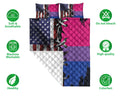 Ohaprints-Quilt-Bed-Set-Pillowcase-America-Us-Bisexual-Pride-Flag-Lgbt-Lgbtq-Support-Gift-Idea-Blanket-Bedspread-Bedding-323-Double (70'' x 80'')