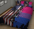 Ohaprints-Quilt-Bed-Set-Pillowcase-America-Us-Bisexual-Pride-Flag-Lgbt-Lgbtq-Support-Gift-Idea-Blanket-Bedspread-Bedding-323-King (90'' x 100'')