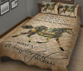 Ohaprints-Quilt-Bed-Set-Pillowcase-Horse-Farm-Animal-Lover-Vintage-Brown-Cowboy-Cowgirl-Wonderful-World-Blanket-Bedspread-Bedding-1317-King (90'' x 100'')