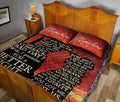 Ohaprints-Quilt-Bed-Set-Pillowcase-Couple-Cowboy-Cowgirl-Red-We-Are-Team-Horse-Lover-Custom-Personalized-Name-Blanket-Bedspread-Bedding-1893-Queen (80'' x 90'')