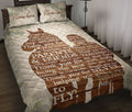 Ohaprints-Quilt-Bed-Set-Pillowcase-Horse-Lover-Cowboy-Cowgirl-Beige-Rustic-Western-Custom-Personalized-Name-Blanket-Bedspread-Bedding-1407-Throw (55'' x 60'')