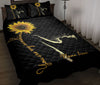 Ohaprints-Quilt-Bed-Set-Pillowcase-Sunshine-Cat-Sunflower-Flower-Animal-Pet-Lover-Black-Custom-Personalized-Name-Blanket-Bedspread-Bedding-2680-Throw (55&#39;&#39; x 60&#39;&#39;)