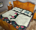 Ohaprints-Quilt-Bed-Set-Pillowcase-Volleyball-Girl-Player-Fan-Flower-Gift-Idea-Custom-Personalized-Name-Number-Blanket-Bedspread-Bedding-589-King (90'' x 100'')