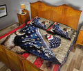 Ohaprints-Quilt-Bed-Set-Pillowcase-Beagle-Patriotic-Dog-Lover-American-Flag-We-People-Custom-Personalized-Name-Blanket-Bedspread-Bedding-1773-Queen (80'' x 90'')