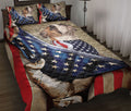 Ohaprints-Quilt-Bed-Set-Pillowcase-English-Bulldog-Patriotic-Dog-Lover-American-History-Us-Flag-We-The-People-Blanket-Bedspread-Bedding-261-Throw (55'' x 60'')
