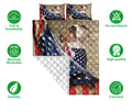Ohaprints-Quilt-Bed-Set-Pillowcase-English-Bulldog-Patriotic-Dog-Lover-American-History-Us-Flag-We-The-People-Blanket-Bedspread-Bedding-261-Double (70'' x 80'')