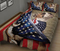 Ohaprints-Quilt-Bed-Set-Pillowcase-English-Bulldog-Patriotic-Dog-Lover-American-History-Us-Flag-We-The-People-Blanket-Bedspread-Bedding-261-King (90'' x 100'')
