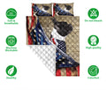 Ohaprints-Quilt-Bed-Set-Pillowcase-French-Bulldog-Patriotic-Dog-Lover-American-History-Us-Flag-We-The-People-Blanket-Bedspread-Bedding-852-Double (70'' x 80'')