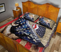 Ohaprints-Quilt-Bed-Set-Pillowcase-Golden-Retriever-Dog-Lover-American-Flag-We-People-Custom-Personalized-Name-Blanket-Bedspread-Bedding-262-Queen (80'' x 90'')