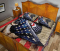 Ohaprints-Quilt-Bed-Set-Pillowcase-Black-Labrador-Patriotic-Dog-Lover-American-History-Us-Flag-We-The-People-Blanket-Bedspread-Bedding-853-Queen (80'' x 90'')