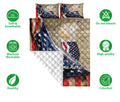 Ohaprints-Quilt-Bed-Set-Pillowcase-Labrador-Patriotic-Dog-Lover-American-Flag-We-People-Custom-Personalized-Name-Blanket-Bedspread-Bedding-2019-Double (70'' x 80'')