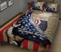 Ohaprints-Quilt-Bed-Set-Pillowcase-Labrador-Patriotic-Dog-Lover-American-Flag-We-People-Custom-Personalized-Name-Blanket-Bedspread-Bedding-2019-King (90'' x 100'')