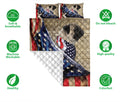 Ohaprints-Quilt-Bed-Set-Pillowcase-Pug-Patriotic-Dog-Lover-American-History-Us-Flag-We-The-People-Blanket-Bedspread-Bedding-2613-Double (70'' x 80'')