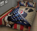 Ohaprints-Quilt-Bed-Set-Pillowcase-Pug-Patriotic-Dog-Lover-American-History-Us-Flag-We-The-People-Blanket-Bedspread-Bedding-2613-King (90'' x 100'')