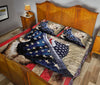 Ohaprints-Quilt-Bed-Set-Pillowcase-Westie-West-Highland-White-Terrier-Patriotic-Dog-Lover-American-Flag-We-People-Blanket-Bedspread-Bedding-854-Queen (80&#39;&#39; x 90&#39;&#39;)
