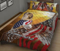 Ohaprints-Quilt-Bed-Set-Pillowcase-Bulldog-Patriotic-Dog-American-Eagle--Flag-We-People-Custom-Personalized-Name-Blanket-Bedspread-Bedding-12-King (90'' x 100'')
