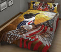 Ohaprints-Quilt-Bed-Set-Pillowcase-French-Bulldog-Dog-American-Eagle-Us-Flag-We-People-Custom-Personalized-Name-Blanket-Bedspread-Bedding-1189-King (90'' x 100'')