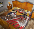 Ohaprints-Quilt-Bed-Set-Pillowcase-German-Shepherd-Patriotic-Dog-Lover-American-Eagle-Us-Flag-We-The-People-Blanket-Bedspread-Bedding-2021-Queen (80'' x 90'')