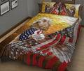 Ohaprints-Quilt-Bed-Set-Pillowcase-Golden-Doodle-Patriotic-Dog-American-Eagle-Us-Flag-Custom-Personalized-Name-Blanket-Bedspread-Bedding-2364-King (90'' x 100'')