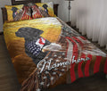 Ohaprints-Quilt-Bed-Set-Pillowcase-Black-Labrador-Patriotic-Dog-American-Eagle-Us-Flag-Custom-Personalized-Name-Blanket-Bedspread-Bedding-1211-Throw (55'' x 60'')