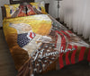 Ohaprints-Quilt-Bed-Set-Pillowcase-Labrador-Patriotic-Dog-Lover-American-Eagle-Us-Flag-Custom-Personalized-Name-Blanket-Bedspread-Bedding-602-Throw (55&#39;&#39; x 60&#39;&#39;)