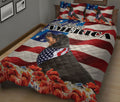 Ohaprints-Quilt-Bed-Set-Pillowcase-Rottweiler-Patriotic-Dog-Lover-God-Bless-America-Us-Flag-Blanket-Bedspread-Bedding-859-King (90'' x 100'')