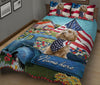 Ohaprints-Quilt-Bed-Set-Pillowcase-Golden-Doodle-Patriotic-Dog-Lover-America-Flag-Flower-Custom-Personalized-Name-Blanket-Bedspread-Bedding-16-King (90&#39;&#39; x 100&#39;&#39;)