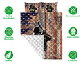 Ohaprints-Quilt-Bed-Set-Pillowcase-America-Flag-Baseball-Player-Batter-Russtic-Custom-Personalized-Name-Number-Blanket-Bedspread-Bedding-1921-Double (70'' x 80'')