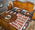 Ohaprints-Quilt-Bed-Set-Pillowcase-Baseball-Lover-Gift-Glove-Ball-America-Flag-Custom-Personalized-Name-Number-Blanket-Bedspread-Bedding-2512-Queen (80'' x 90'')