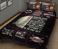 Ohaprints-Quilt-Bed-Set-Pillowcase-Patchwork-Baseball-Player-Fan-Ball-Black-Custom-Personalized-Name-Blanket-Bedspread-Bedding-1334-King (90'' x 100'')