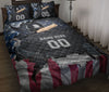 Ohaprints-Quilt-Bed-Set-Pillowcase-Baseball-Boy-Baseball-Lover-Fan-Gift-Us-Flag-Custom-Personalized-Name-Number-Blanket-Bedspread-Bedding-3038-Throw (55&#39;&#39; x 60&#39;&#39;)