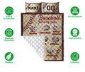 Ohaprints-Quilt-Bed-Set-Pillowcase-Baseball-Pitching-Grip-Baseball-Lover-Gift-Custom-Personalized-Name-Number-Blanket-Bedspread-Bedding-1306-Double (70'' x 80'')