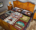 Ohaprints-Quilt-Bed-Set-Pillowcase-Patchwork-Baseball-Mom-Vintage-Baseball-Lover-Gift-Blanket-Bedspread-Bedding-1336-Queen (80'' x 90'')