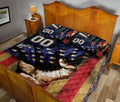 Ohaprints-Quilt-Bed-Set-Pillowcase-America-Us-Flag-Baseball-Player-Lover-Gift-Custom-Personalized-Name-Number-Blanket-Bedspread-Bedding-1924-Queen (80'' x 90'')