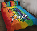 Ohaprints-Quilt-Bed-Set-Pillowcase-Strong-Hand-Rainbow-Lgbt-Pride-Housewarming-Unique-Idea-Gift-Gay-Lesbian-Blanket-Bedspread-Bedding-1321-Throw (55'' x 60'')