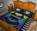 Ohaprints-Quilt-Bed-Set-Pillowcase-Lgbt-Pride-Rainbow-Heart-Unique-Idea-Gift-Housewarming-Gay-Lesbian-Bisexual-Blanket-Bedspread-Bedding-2434-Queen (80'' x 90'')