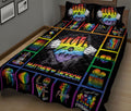 Ohaprints-Quilt-Bed-Set-Pillowcase-Patchwork-Lgbt-Pride-Love-Is-Love-Custom-Personalized-Name-Blanket-Bedspread-Bedding-1350-King (90'' x 100'')