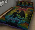 Ohaprints-Quilt-Bed-Set-Pillowcase-Rainbow-Mandala-Black-Dragon-Galaxy-Lgbt-Pride-Support-Unique-Idea-Gift-Blanket-Bedspread-Bedding-1845-King (90'' x 100'')