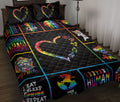 Ohaprints-Quilt-Bed-Set-Pillowcase-Patchwork-Lgbt-Pride-Symbol-Rainbow-Heart-Unicorn-Lips-Human-Being-Unique-Idea-Blanket-Bedspread-Bedding-1351-Throw (55'' x 60'')