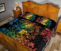 Ohaprints-Quilt-Bed-Set-Pillowcase-Rainbow-Seaturtle-Flower-Lgbt-Pride-Housewarming-Unique-Gift-Idea-Blanket-Bedspread-Bedding-93-Queen (80'' x 90'')