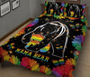 Ohaprints-Quilt-Bed-Set-Pillowcase-Mama-Bear-Rainbow-Sunflower-Lgbt-Pride-Support-Lgbt-Child-Unique-Idea-Blanket-Bedspread-Bedding-74-King (90&#39;&#39; x 100&#39;&#39;)