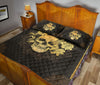 Ohaprints-Quilt-Bed-Set-Pillowcase-Skull-And-Flower-Housewarming-Unique-Idea-Blanket-Bedspread-Bedding-713-Queen (80&#39;&#39; x 90&#39;&#39;)