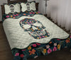 Ohaprints-Quilt-Bed-Set-Pillowcase-Death-Skull-Mandala-Flower-Sugar-Skull-Housewarming-Unique-Idea-Blanket-Bedspread-Bedding-1223-Throw (55&#39;&#39; x 60&#39;&#39;)