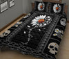 Ohaprints-Quilt-Bed-Set-Pillowcase-Skull-Daisy-You-Are-My-Sunshine-Flower-Skull-Unique-Idea-Blanket-Bedspread-Bedding-45-King (90&#39;&#39; x 100&#39;&#39;)