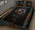 Ohaprints-Quilt-Bed-Set-Pillowcase-Skull-Mandala-Sunlower-You-Are-My-Sunshine-Pattern-Unique-Idea-Blanket-Bedspread-Bedding-2463-King (90'' x 100'')