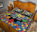 Ohaprints-Quilt-Bed-Set-Pillowcase-I-See-Your-True-Color-Autism-Awareness-Hand-Puzzle-Piece-Pattern-Blanket-Bedspread-Bedding-840-Queen (80'' x 90'')