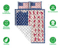 Ohaprints-Quilt-Bed-Set-Pillowcase-Baseball-Softball-Lover-Player-Batter-Pitcher-Posing-America-Us-Flag-Fan-Gift-Blanket-Bedspread-Bedding-2009-Double (70'' x 80'')