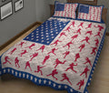 Ohaprints-Quilt-Bed-Set-Pillowcase-Baseball-Softball-Lover-Player-Batter-Pitcher-Posing-America-Us-Flag-Fan-Gift-Blanket-Bedspread-Bedding-2009-King (90'' x 100'')