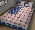 Ohaprints-Quilt-Bed-Set-Pillowcase-Ballet-Dancer-Posing-America-Us-Flag-Ballet-Dancing-Lover-Gift-Blanket-Bedspread-Bedding-843-King (90'' x 100'')