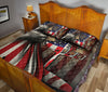 Ohaprints-Quilt-Bed-Set-Pillowcase-Patriotic-Frisbee-Disc-Golf-Player-Lover-Fan-Gift-America-Us-Flag-Blanket-Bedspread-Bedding-3044-Queen (80&#39;&#39; x 90&#39;&#39;)